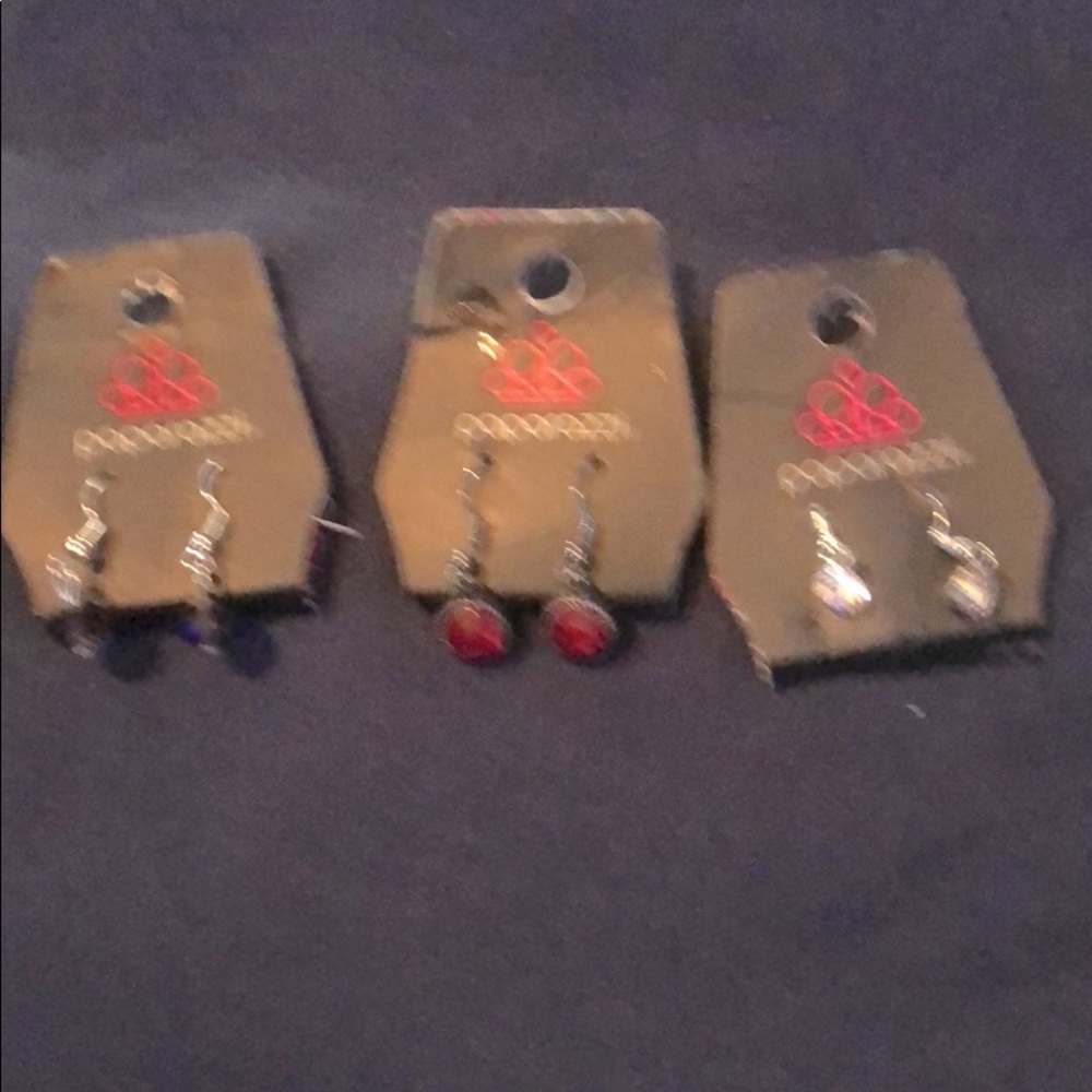 Lot of 3 earrings
